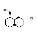 CAS#: 6113-09-3， (1R,9aR)-1-(Hydroxymethyl)Octahydro-2H-Quinolizinium Chloride