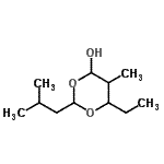 CAS#: 612072-40-9， 6-Ethyl-2-isobutyl-5-methyl-1,3-dioxan-4-ol