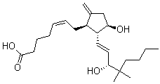 CAS#: 61263-35-2， (5Z,11A,13E,15R)-11,15-Dihydroxy-16,16-Dimethyl-9-Methylene-Prosta-5,13-Dien-1-Oic acid