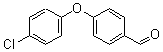 结构式 CAS# 61343-99-5, 4-(4-氯苯氧基)-苯甲醛