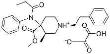 CAS#: 61380-41-4， cis-(-)-4-(Methoxycarbonyl)-3-Methyl-1-Phenethyl-4-(N-Phenylpropionylamino)Piperidinium Hydrogen Oxalate
