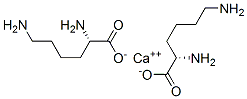 结构式 CAS# 6150-68-1, 二(L-赖氨酸)钙