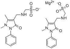 CAS#: 6150-97-6， Magnesium [(2,3-Dihydro-1,5-Dimethyl-3-Oxo-2-Phenyl-1H-Pyrazol-4-Yl)Methylamino]Methanesulphonate