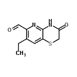CAS#: 615568-88-2， 7-Ethyl-3-oxo-3,4-dihydro-2H-pyrido[3,2-b][1,4]thiazine-6-carbaldehyde