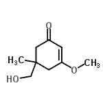 CAS#: 615580-90-0， 5-(Hydroxymethyl)-3-methoxy-5-methyl-2-cyclohexen-1-one