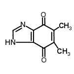 CAS#: 61587-95-9， 5,6-Dimethyl-1H-Benzimidazole-4,7-Dione