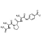 CAS#: 61596-39-2， N-Acetyl-L-Alanyl-L-Prolyl-N-(4-Nitrophenyl)-L-Alaninamide