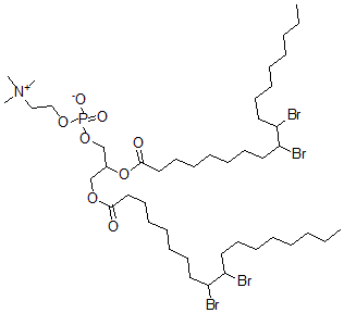 CAS#: 61596-55-2， 1,2-Di(9,10-Dibromostearoyl)Phosphatidylcholine