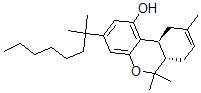 CAS#: 61597-28-2， (6aS,10aS)-3-(1,1-Dimethylheptyl)-6a,7,10,10a-tetrahydro-6,6,9-trimethyl-6H-Dibenzo[b,d]pyran-1-ol