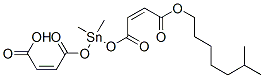 CAS#: 61599-28-8， 4,4'-[(Dimethylstannylidene)Bis(Oxy)]Bis[(Z)-4-Oxo-2-Butenoic Acid 6-Methylheptyl] Ester