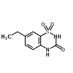 CAS#: 616224-75-0， 7-Ethyl-2H-1,2,4-benzothiadiazin-3(4H)-one 1,1-dioxide