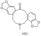 structure of CAS# 6164-47-2, Protopine Hydrochloride;7,13A-Secoberbin-13A-One, 7-Methyl-2,3:9,10-Bis(Methylenedioxy)-, Hydrochloride;7,13A-Secoberbin-13A-One, 7-Methyl-2,3:9,10-Bis(Methylenedioxy)-, Hydrochloride (8Ci);Argemonine
