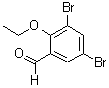 CAS#: 61657-67-8， 3,5-Dibromo-2-Ethoxy-Benzaldehyde