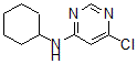 结构式 CAS# 61667-11-6, 4-氯-6-环己基氨基嘧啶
