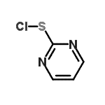 CAS#: 61686-49-5， 2-(Chlorosulfanyl)Pyrimidine