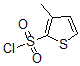 结构式 CAS# 61714-76-9, 3-甲基-2-噻吩磺酰氯