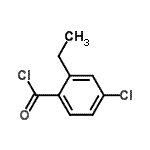 CAS#: 618891-97-7， 4-Chloro-2-ethylbenzoyl chloride