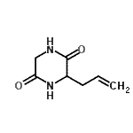 CAS#: 61892-78-2， 3-Allyl-2,5-Piperazinedione