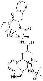 structure of CAS# 6190-39-2, Dihydroergotamine Mesylate;Migranal (Tn);9,10-Dihydroergotamine Mesylate;Detms