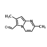 CAS#: 61900-77-4， 2,7-Dimethylpyrrolo[1,2-a]Pyrimidine-6-Carbaldehyde