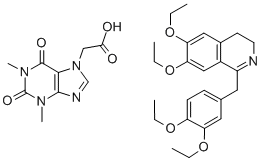 CAS#: 61954-97-0， Drotavarine-Theophylline-7-Acetate