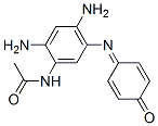 CAS#: 6201-71-4， N-(2,4-Diamino-5-(4-Oxocyclohexa-2,5-Dienylideneamino)Phenyl)Acetamide