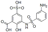 CAS#: 6201-85-0， 3-(3-Aminophenylsulfonamido)-2-Hydroxy-5-Sulfobenzoic Acid