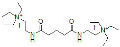 CAS#: 62055-19-0， Glutarylbis(iminoethylene)bis(triethylammonium iodide)