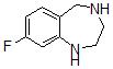 结构式 CAS# 620948-83-6, 8-氟-2,3,4,5-四氢-1H-1,4-苯并二氮杂卓
