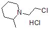 CAS#: 62124-27-0， 1-(2-Chloroethyl)-2-Methyl-Piperidine Hydrochloride (1:1)