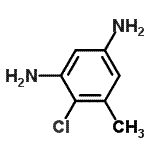 CAS#: 6219-80-3， 4-Chloro-5-Methyl-1,3-Benzenediamine