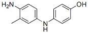structure of CAS# 6219-89-2, 4-[(4-Amino-3-Tolyl)Amino]Phenol;4-[(4-Amino-3-Methyl-Phenyl)Amino]Phenol;Kayaku Sulphur Blue Rp;Nsc37093