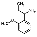 CAS#: 623143-37-3， (1S)-1-(2-Methoxyphenyl)-1-propanamine