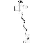 CAS#: 62338-42-5， 4,4-Dimethyl-1-[(2E)-2,7-Octadien-1-Yl]Cyclobutene