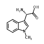 CAS 登录号：623582-99-0， (2S)-氨基(1-甲基-1H-吲哚-3-基)乙酸
