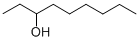 structure of CAS# 624-51-1, 3-Nonanol;Hexylethylcarbinol;3-Nonanol;Ai3-37211