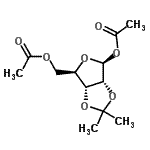 CAS#: 62410-12-2， 1,5-Di-O-Acetyl-2,3-O-Isopropylidene-beta-D-Ribofuranose