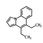 CAS#: 624739-90-8， 4,5-Diethylpyrrolo[1,2-a]quinoline