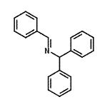 结构式 CAS# 62506-88-1, (E)-N-(二苯基甲基)-1-苯基甲亚胺