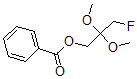 CAS#: 62522-69-4， 2,2-Dimethoxy-3-Fluoropropyl Benzoate