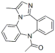 CAS#: 62538-94-7， 9-Acetyl-3-Methyl-9H-Dibenz[b,f]Imidazo[1,2-d][1,4]Diazepine