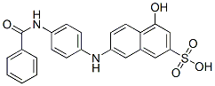 CAS 登录号：6259-47-8， 6-(4-苯甲酰胺基苯胺基)-1-萘酚-3-磺酸