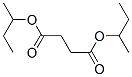 structure of CAS# 626-31-3, Butanedioic Acid Bis(1-Methylpropyl) Ester;Disec-Butyl Butanedioate;Butanedioic Acid Disec-Butyl Ester;Succinic Acid Disec-Butyl Ester
