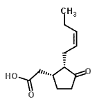 CAS#: 62653-85-4， {(1R,2S)-3-Oxo-2-[(2Z)-2-Penten-1-Yl]Cyclopentyl}Acetic Acid