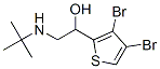 CAS#: 62673-60-3， 2-Tert-Butylamino-1-(3,4-Dibromo-2-Thienyl)Ethanol