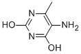 structure of CAS# 6270-46-8, 5-Amino-2,4-Dihydroxy-6-Methylpyrimidine;5-Amino-6-Methyl-Uracil;Uracil, 5-Amino-6-Methyl-;Nsc35527