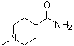 结构式 CAS# 62718-28-9, 1-甲基-4-哌啶甲酰胺
