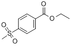 结构式 CAS# 6274-54-0, 4-甲烷磺酰基-苯甲酸乙酯