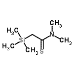 CAS#: 62785-60-8， N,N-Dimethyl-2-(Trimethylsilyl)Ethanethioamide