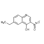 CAS#: 628284-99-1， 6-Ethyl-3-nitro-4-quinolinol
